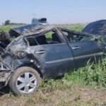 Choque de motos y fuga