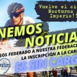 Exitoso regreso del ciclismo nocturno