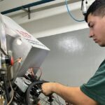 El río recibió cinco picos de creciente