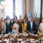 Llamosas recorrió la Maternidad por sus 100 años