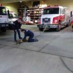 Ciclista herida tras colisionar con una motocicleta