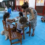 Adoquinado en el Barrio Industrial