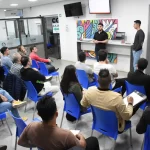 Llamosas encabezó el acto en la Escuela Mariano Moreno