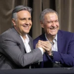 El emotivo homenaje que Sebastián Ortega ideó para la “Locomotora” Oliveras en el estreno de “En el barro”